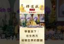 【法師法語】學會放下：往生西方極樂世界的關鍵｜釋道盛法師法語