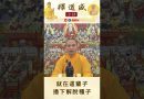 【法師法語】就在這輩子播下解脫種子｜釋道盛法師法語