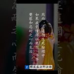 必聽的佛教語錄｜釋道盛法師法語