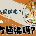 走火入魔的徵兆？這樣的人能夠往生西方極樂世界嗎？｜釋道盛法師法語【法師法語】