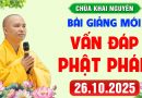 [ 26.10.2025 ] Vấn Đáp Phật Pháp – Pháp Hội Địa Tạng Chùa Khai Nguyên │Thầy Thích Đạo Thịnh
