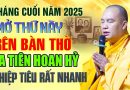 3 THÁNG CUỐI NĂM 2025 MỞ THỨ NÀY TRÊN BÀN THỜ GIA TIÊN HOA HỶ NGHIỆP TIÊU RẤT NHANH GIA ĐẠO BÌNH AN