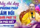 4 Phương Pháp Sám Hối Người Phật Tử Cần Phải Biết | Thầy Thích Đạo Thịnh