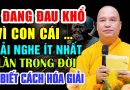 AI ĐANG ĐAU KHỔ VÌ CON CÁI PHẢI NGHE ÍT NHẤT 1 LẦN TRONG ĐỜI ĐỂ BIẾT CÁCH HÓA GIẢI | Thầy Đạo Thịnh