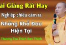 Bài Giảng Hay, Nghiệp Chiêu Cảm Ra Những Khổ Đau Hiện Tại| Thầy Thích Đạo Thịnh