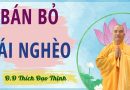Bán Bỏ Cái Nghèo  L Đ,Đ Thích Đạo Thịnh