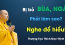 Bị Bỏ Bùa, Ngải. Phải Làm Sao? Nghe Để Hiểu! Thượng Tọa Thích Đạo Thịnh