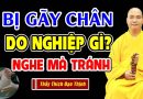 Bị Gãy Chân Hoặc Về Già Đau Nhức Xương Khớp Nghe Ngay Video Này – Thầy Thích Đạo Thịnh