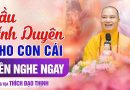 Bố Mẹ Nào Cầu Tình Duyên Cho Con Cái Nên Nghe Ngay !! | Thượng Tọa Thích Đạo Thịnh