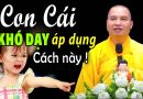 Con Cái Ngỗ Nghịch Khó Dạy hãy áp dụng cách này để dạy bảo – Vấn Đáp Thầy Thích Đạo Thịnh