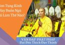 Con Tụng Kinh Hay Buồn Ngủ Phải Làm Thế Nào L Đ,Đ Thích Đạo Thịnh