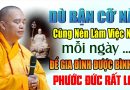 DÙ BẬN CỠ NÀO CŨNG NÊN LÀM VIỆC NÀY MỖI NGÀY ĐỂ GIA ĐÌNH ĐƯỢC BÌNH AN PHÚC BÁU RẤT LỚN