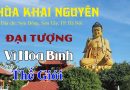 Đại Tượng Phật Vì Hòa Bình Thế Giới, Và Những Đôi Tay Thầm Lặng – Chùa Khai Nguyên
