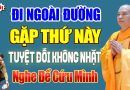 Đi Ngoài Đường Gặp Thứ Này Tuyệt Đối Không Nhặt Kẻo Mang Họa Vào Thân – Thầy Thích Đạo Thịnh.