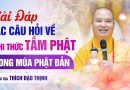 Giải Đáp Các Câu Hỏi Về Nghi Thức Tắm Phật Trong Mùa Lễ Phật Đản | Thầy Thích Đạo Thịnh