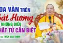 Hoa Văn Trên Bát Hương Và Những Điều Phật Tử Cần Biết | Thầy Thích Đạo Thịnh