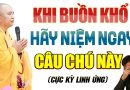 Khi Buồn Khổ, Tức Giận Hãy Niệm CÂU THẦN CHÚ NÀY, Hóa Giải Ngay (Rất Hay) – Thầy Thích Đạo Thịnh.