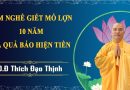 Làm Nghề Giết Mổ Lợn 10 Năm Và Quả Báo Hiện Tiền! L Đ,Đ Thích Đạo Thịnh