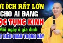 Lợi Ích Cực Lớn cho ai đang đọc tụng kinh mỗi ngày biết điều quan trọng này  – Thầy Thích Đạo Thịnh