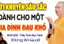 Lời Khuyên sâu sắc của Thầy dành cho một gia đình rất đau khổ – Vấn Đáp Thượng Tọa Thích Đạo Thịnh.