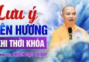 Lưu Ý Lên Hương Khi Thời Khóa. Phật Tử Nên Nghe Ngay