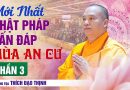 Mới Nhất Phật Pháp Vấn Đáp Mùa An Cư Kiết Hạ Phần 3 | Thầy Thích Đạo Thịnh