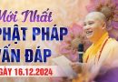 Mới Nhất Phật Pháp Vấn Đáp Ngày 16/12/2024