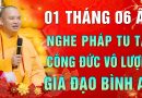 Mùng 01 tháng 6 Â.L -Nghe Thầy giảng pháp “Công Đức Vô Lượng – Gia Đạo Bình An”│Thầy Thích Đạo Thịnh