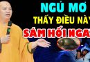 NGỦ MƠ Thấy Điều Này  PHẢI SÁM HỐI NGAY ( Nghe Ngay Kẻo Hối Hận Cả Đời ) – Thầy Thích Đạo Thịnh