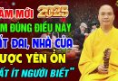 Năm Mới 2025 Làm Đúng Điều Này Đất Đai, Nhà Cửa Được Yên Ổn Làm Ăn Phát Đạt (ít người biết) .