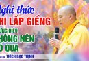 Nghi Thức Khi Lấp Giếng – Những Điều Không Nên Bỏ Qua | Thầy Thích Đạo Thịnh
