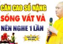Người Căn Cao Số Nặng, Cuộc Sống Vất Vả Đừng Bỏ Qua Bài Giảng Này – Vấn Đáp Thầy Thích Đạo Thịnh.