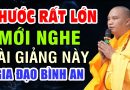 Người Có Phước Lắm Mới Nghe Được Bài Giảng Này “Gia Đạo Hạnh Phúc Bình An” _Thầy Thích Đạo Thịnh