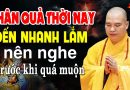 Nhân Quả Thời Nay Đến Nhanh Lắm (HÃY CẨN THẬN) – Thầy Thích Đạo Thịnh.