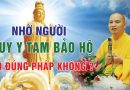 Nhờ Người Quy Y Tam Bảo Hộ Có Đúng Pháp Không ? L Đ.Đ Thích Đạo Thịnh