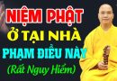 Niệm Phật Ở Tại Nhà Phạm Điều Này Rất Nguy Hiểm (nên nghe 1 lần) – Thầy Thích Đạo Thịnh.