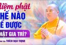 Niệm Phật Thế Nào Để Được Phật Gia Trì ? | Thầy Thích Đạo Thịnh