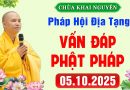 (Phần 01) Vấn Đáp Phật Pháp – Pháp Hội Địa Tạng Chùa Khai Nguyên 05/10/1025 │Thầy Thích Đạo Thịnh
