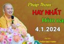 Pháp Thoại Hay Nhất Hôm Nay 4.1.2024| Thầy Thích Đạo Thịnh