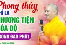 Phong Thủy Chỉ Là Phương Tiện Hóa Độ Trong Đạo Phật | Thầy Thích Đạo Thịnh