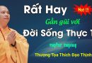 Rất Hay, Gần Gũi Với Đời Sống Thực Tế, Nghe Ngay| Thầy Thích Đạo Thịnh
