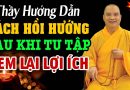 Sư Thầy Hướng Dẫn Cách Hồi Hướng Sau Khi Tu Tập Đem Lại Lợi Ích – Thầy Thích Đạo Thịnh