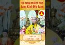 Sự màu nhiệm của Tụng Kinh Địa Tạng – Thầy Thích Đạo Thịnh #shorts