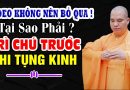 Tại sao phải tụng 5 chú trước khi tụng kinh ( rất ít người biết ) -Thầy Thích Đạo Thịnh