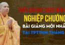 Thầy Chỉ Dạy Cách Hóa Giải Nghiệp Chướng Bài Giảng Mới Nhất Tại Tptthn Tháng 8