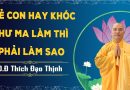 Trẻ Con Mới Sinh Mà Hay Khóc Thì Phải Làm Thế Nào! L Đ,Đ Thích Đạo Thịnh