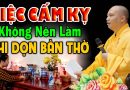 VIỆC CẤM KỴ Không Nên Làm Khi Lau Dọn Bàn Thờ ? ( nên nghe để tránh Chuyện Không May )