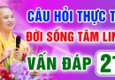 Vấn Đáp 21 – Thầy giải đáp câu hỏi thực tế đời sống tâm linh – Thầy Thích Đạo Thịnh