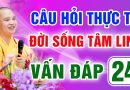 Vấn Đáp 24 – Thầy giải đáp câu hỏi thực tế đời sống tâm linh – Thầy Thích Đạo Thịnh