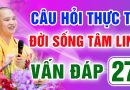 Vấn Đáp 27 – Thầy giải đáp câu hỏi thực tế đời sống tâm linh – Thầy Thích Đạo Thịnh